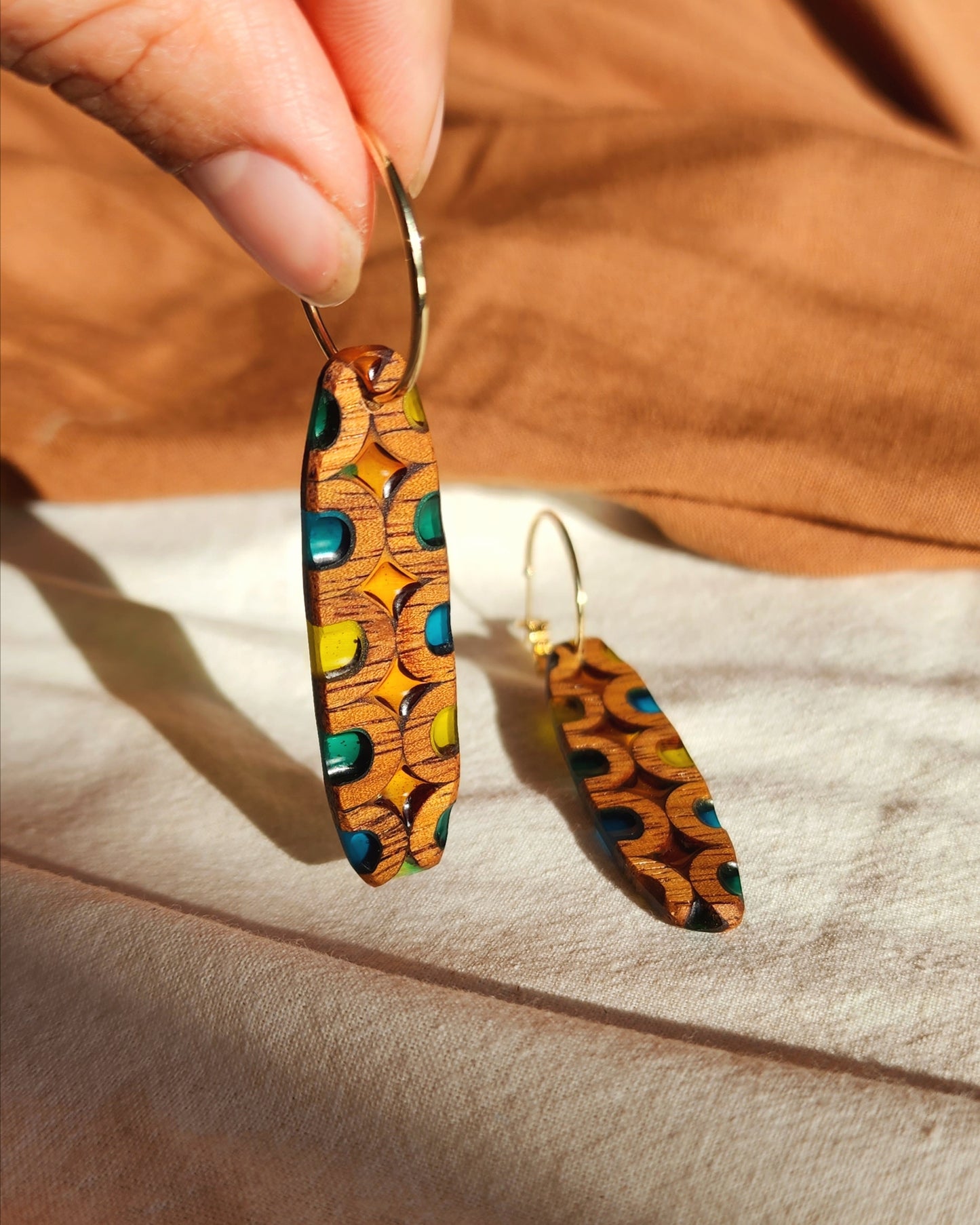 Mosaic Drops I